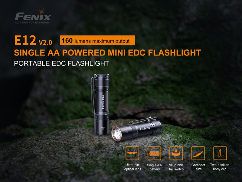 Fenix baterka E12 V2.0